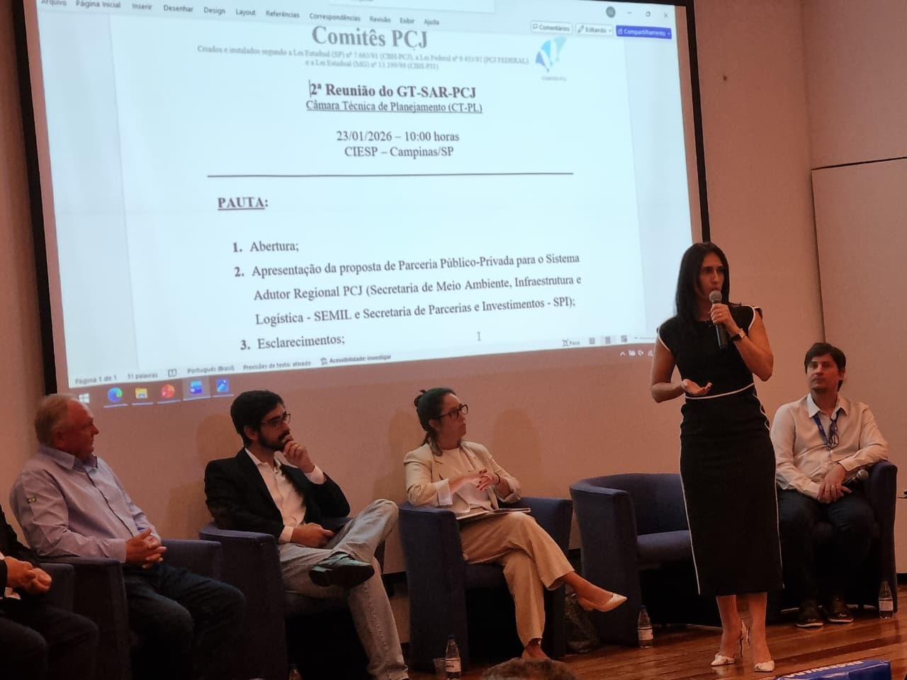 Coden Ambiental acompanha avanços do Sistema Adutor Regional em reunião do grupo de trabalho das Bacias PCJ