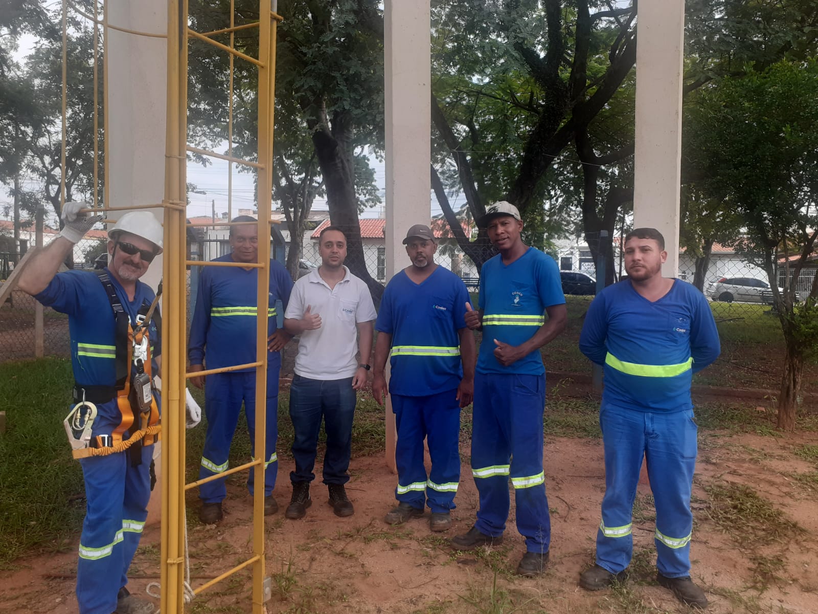 Coden Ambiental realiza capacitação em NR 35 e reforça segurança contra incêndio